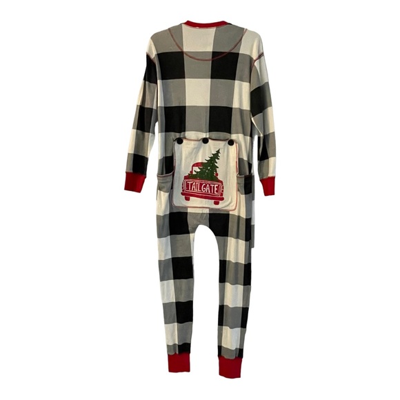 Lazy One Pants - Lazy One Tailgate One Piece Holiday Pajamas